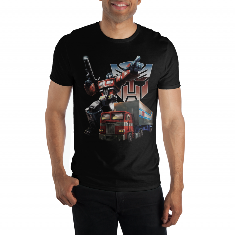 Transformers Optimus Composition Tee | L.A. Mood Comics and Games