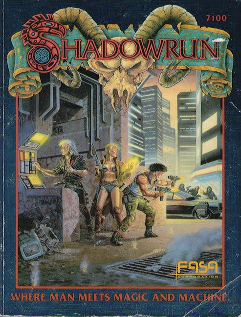 Shadowrun 1st Ed - Where Man Meets Magic and Machine | L.A. Mood Comics and Games