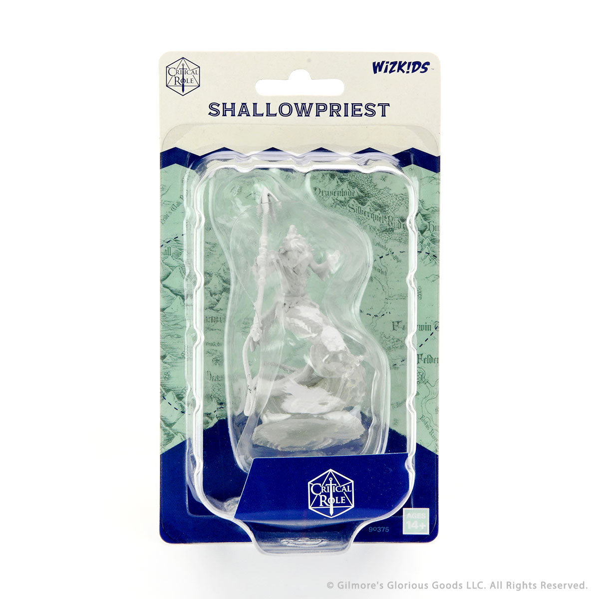 Critical Role Unpainted Miniatures Wave 1: Shallowpriest | L.A. Mood Comics and Games