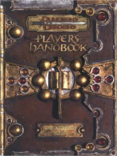 D&D Player Handbook Core rulebook 1 v 3.5 (USED) | L.A. Mood Comics and Games