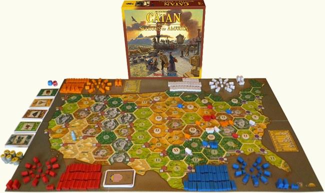 CATAN Histories: Settlers of America – Trails to Rails | L.A. Mood Comics and Games