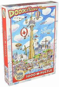 Puzzle 1000 Doodle Town: Toronto | L.A. Mood Comics and Games