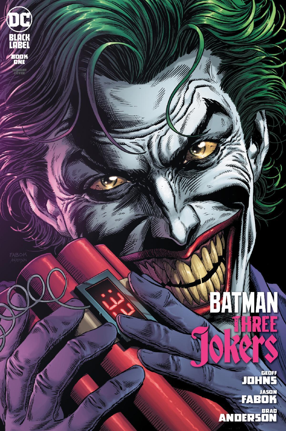 BATMAN THREE JOKERS #1 (OF 3) PREMIUM VAR C BOMB | L.A. Mood Comics and Games