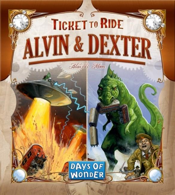 Ticket to Ride Alvin & Dexter Monster Expansion | L.A. Mood Comics and Games