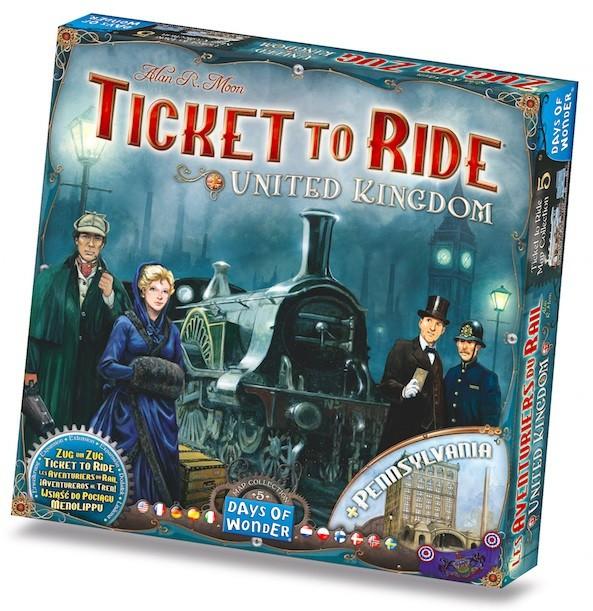 Ticket to Ride United Kingdom Expansion | L.A. Mood Comics and Games