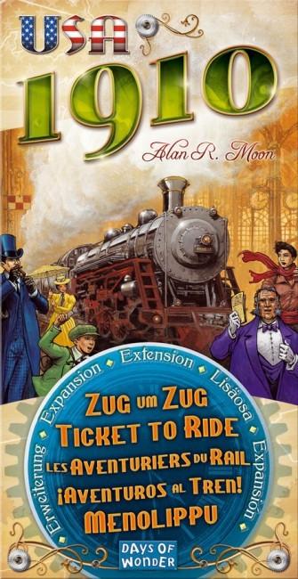 Ticket to Ride USA 1910 Expansion | L.A. Mood Comics and Games