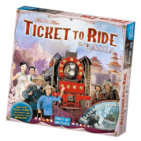 Ticket to Ride Map Collection Volume 1 Asia | L.A. Mood Comics and Games
