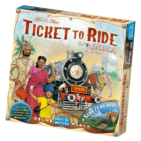 Ticket to Ride India Expansion | L.A. Mood Comics and Games