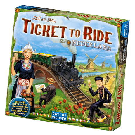 Ticket to Ride Map Collection 4 Nederland | L.A. Mood Comics and Games