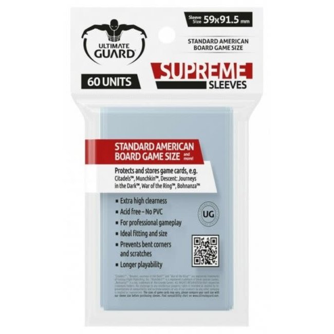 Ultimate Guard Board Game Sleeves (Supreme) | L.A. Mood Comics and Games