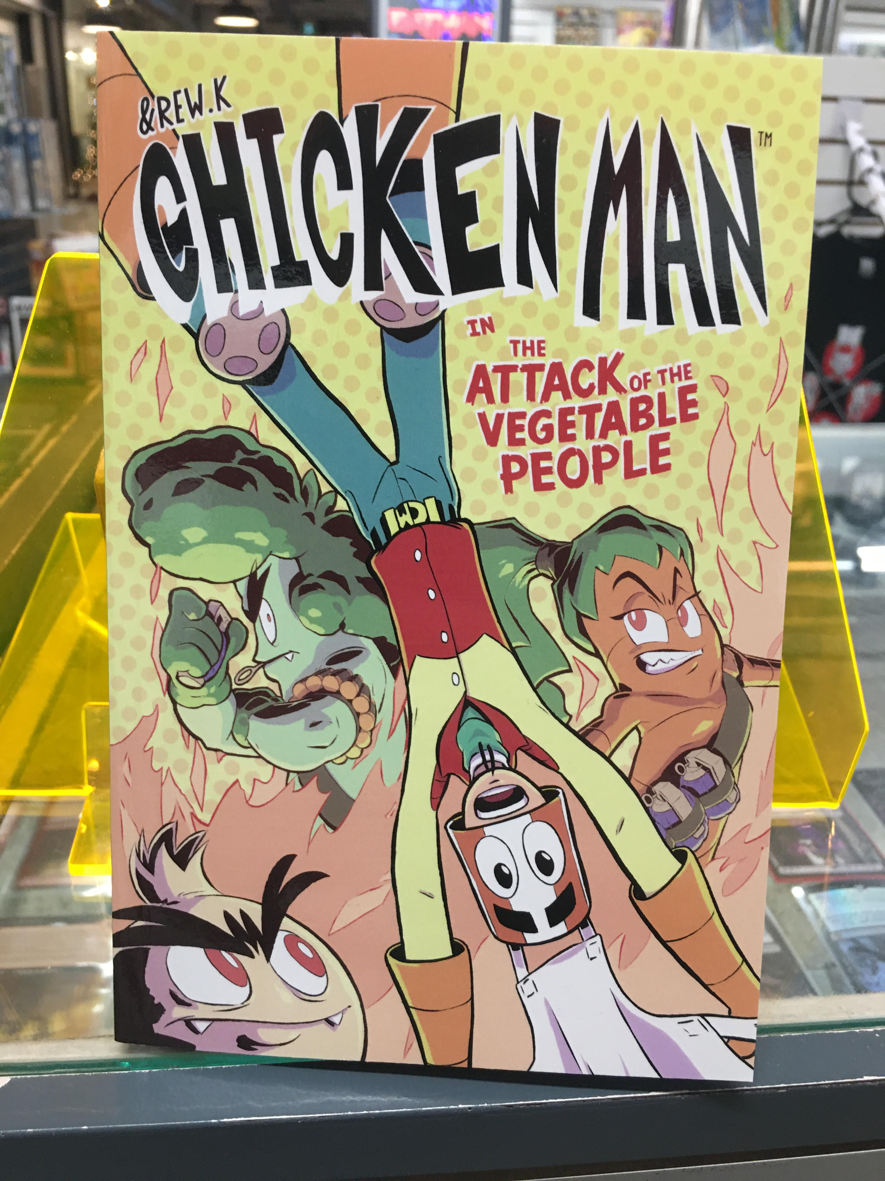 Chicken Man in The Attack of the Vegetable People | L.A. Mood Comics and Games