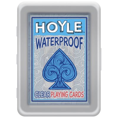 Hoyle Clear Waterproof Cards | L.A. Mood Comics and Games