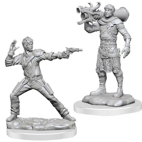 Nolzur's Marvelous Miniatures: Human Artificer & Human Apprentice 2-Pack | L.A. Mood Comics and Games