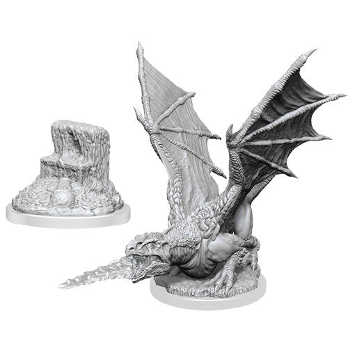 Nolzur's Marvelous Miniatures: White Dragon Wyrmling | L.A. Mood Comics and Games